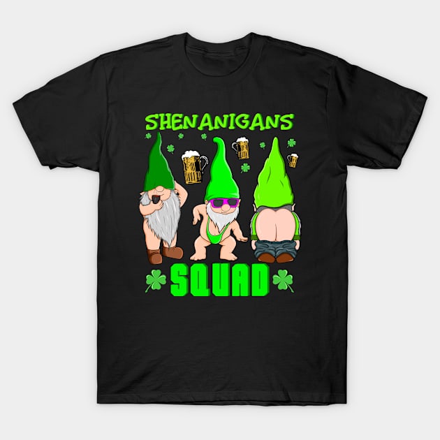 Shenanigans Gnome Squad T-Shirt by Ruffeli